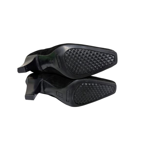 Aerosoles Pop Piz Black Suede Ankle Boots Size 6M New in Box - Picture 6 of 7